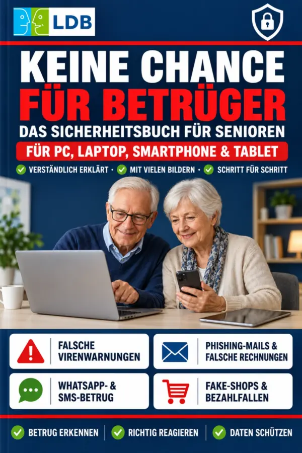 Startseite 1 Buchcover: Keine Chance für Betrüger – Das Sicherheitsbuch für Senioren